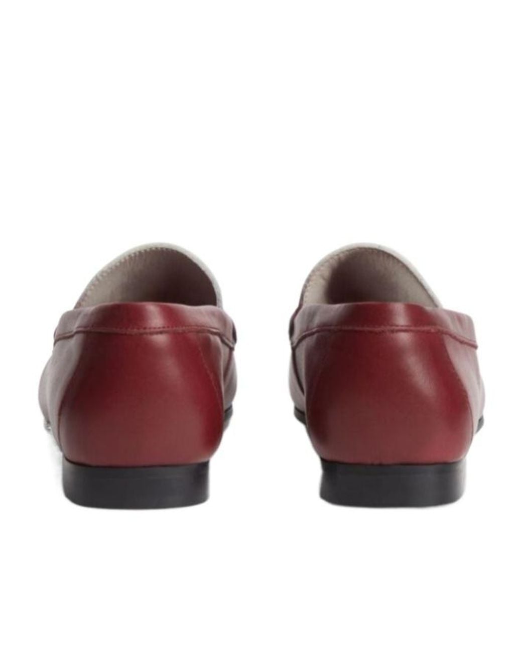 Tommy Hilfiger Red Penny Loafer Flat Shoes