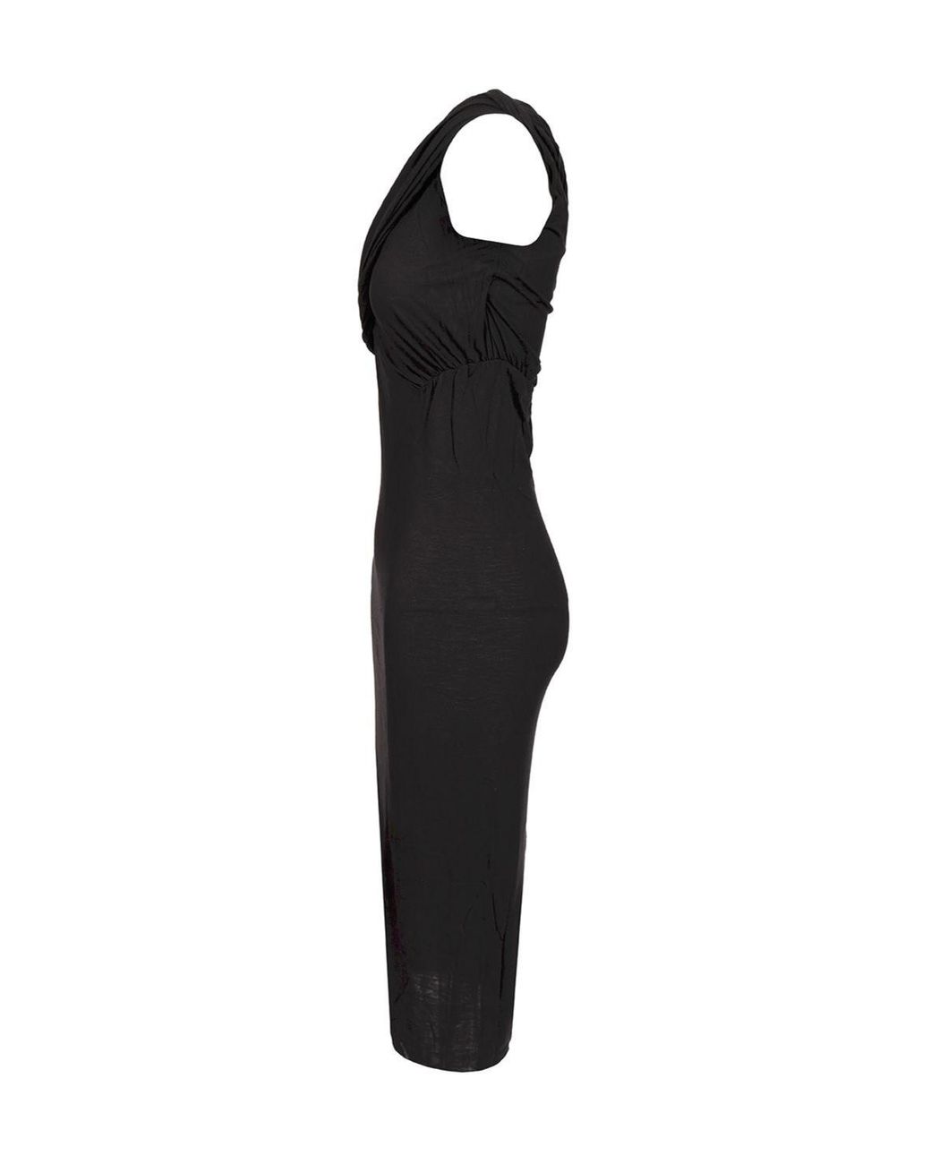 ワンピース Rick Owens Sahara Dress Rick Owens Sahara Draped Midi-Dress | Saks Fifth Avenue