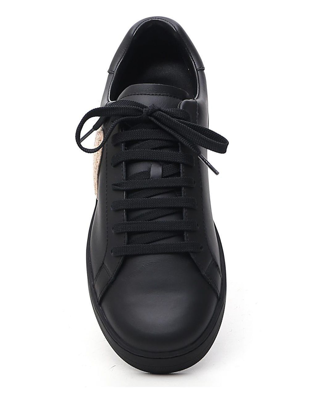 Palm Angels Black Teddy Bear Low-Top Sneakers for men
