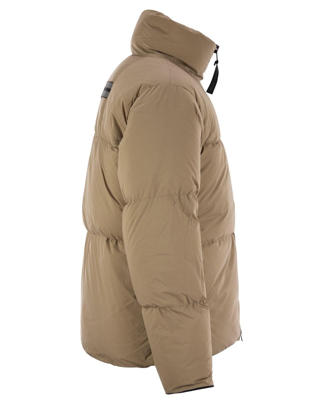 Canada Goose Brown Logo-Patch Puffer Jacket for men