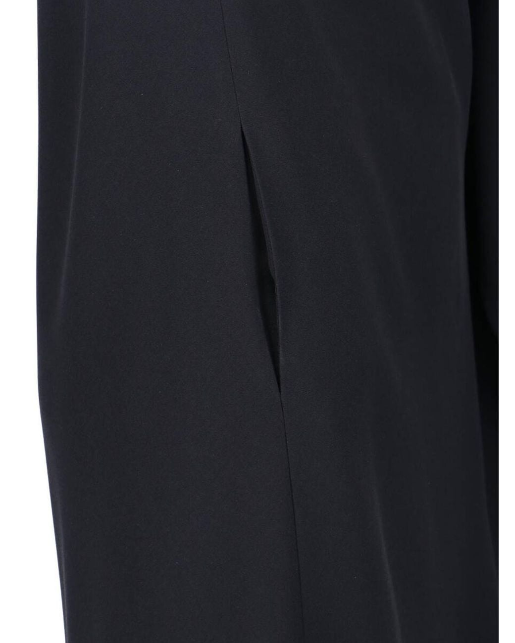 Balenciaga Black Sleeveless Draped Dress
