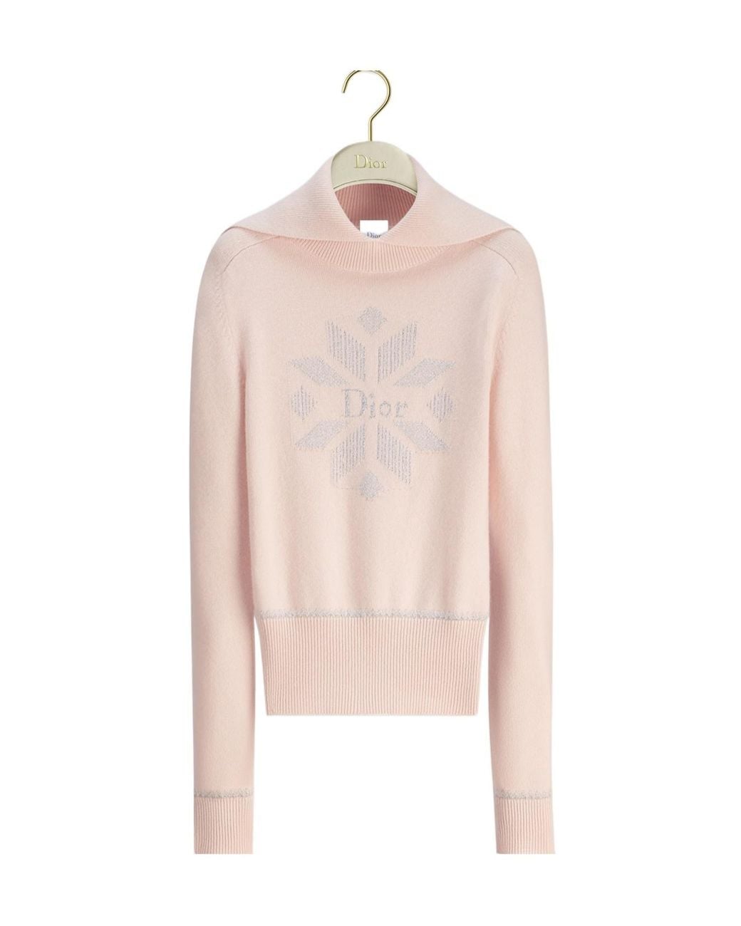 Dior Pink Alps Fitted Sweater