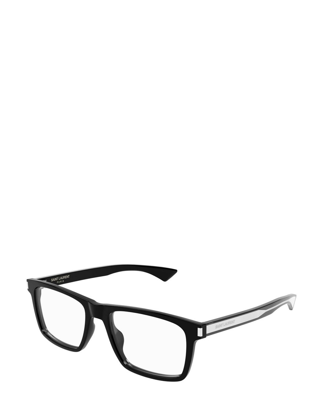 Saint Laurent Multicolor Eyewear Rectangle Frame Glasses for men
