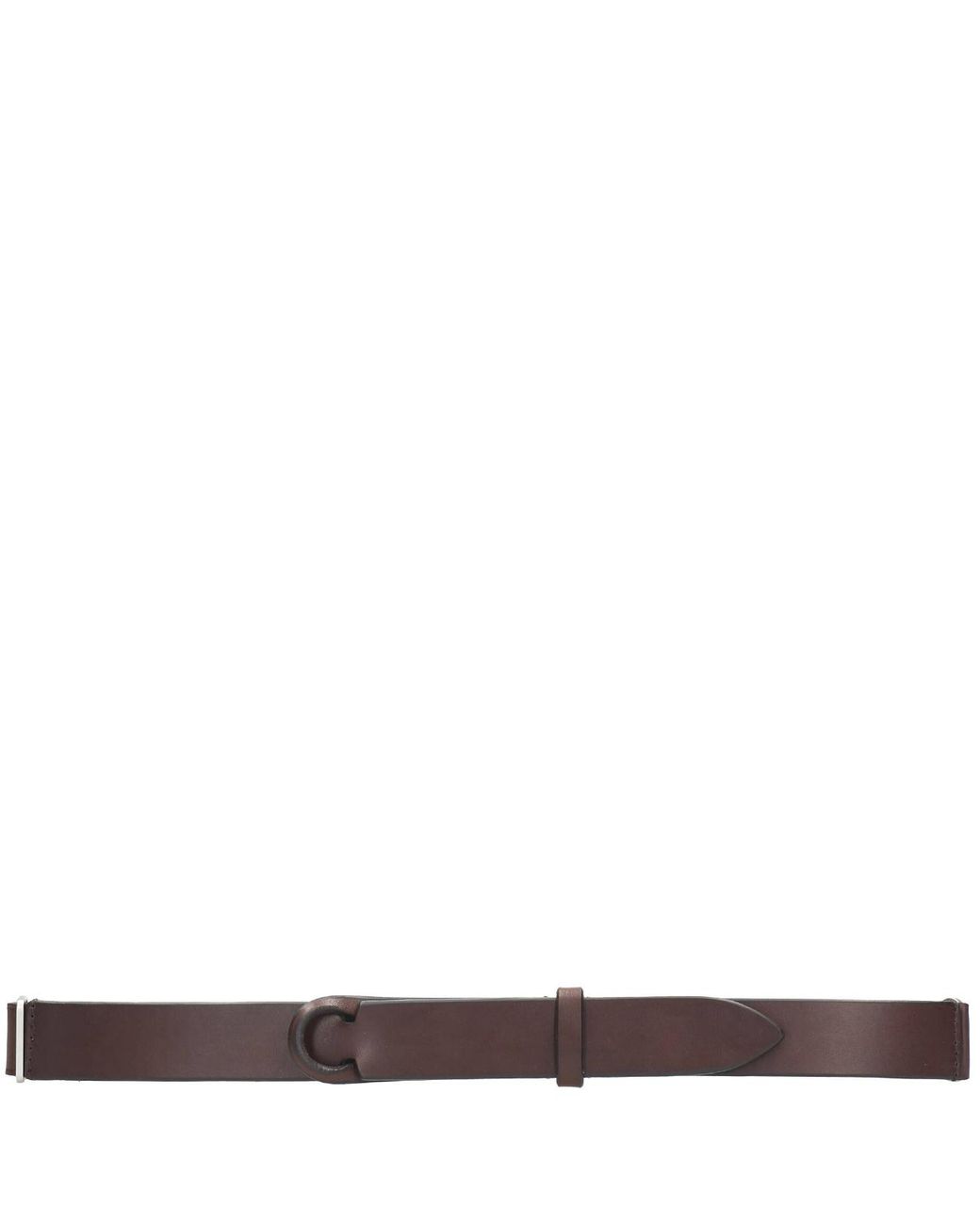 Orciani Blue Logo Belt for men