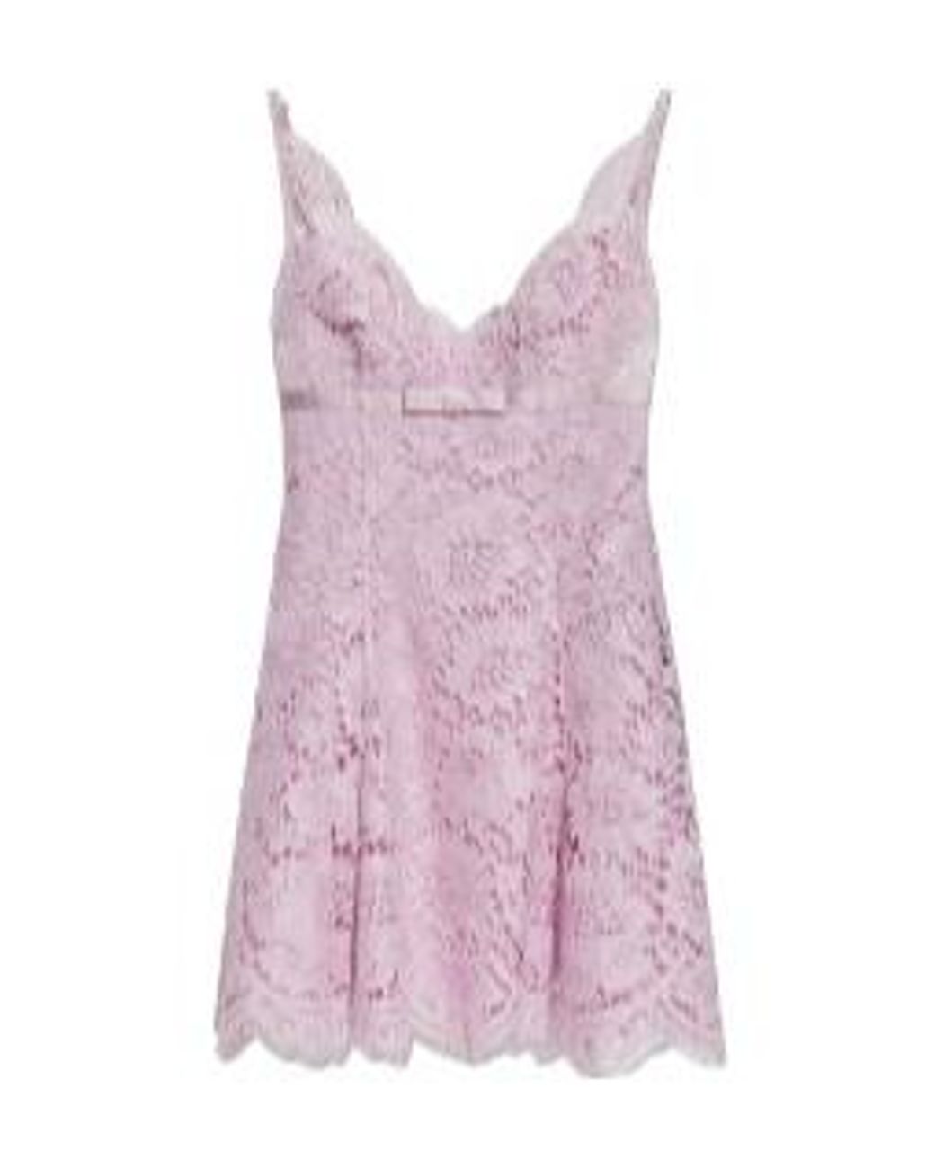 Self-Portrait Purple Lace Mini Dress
