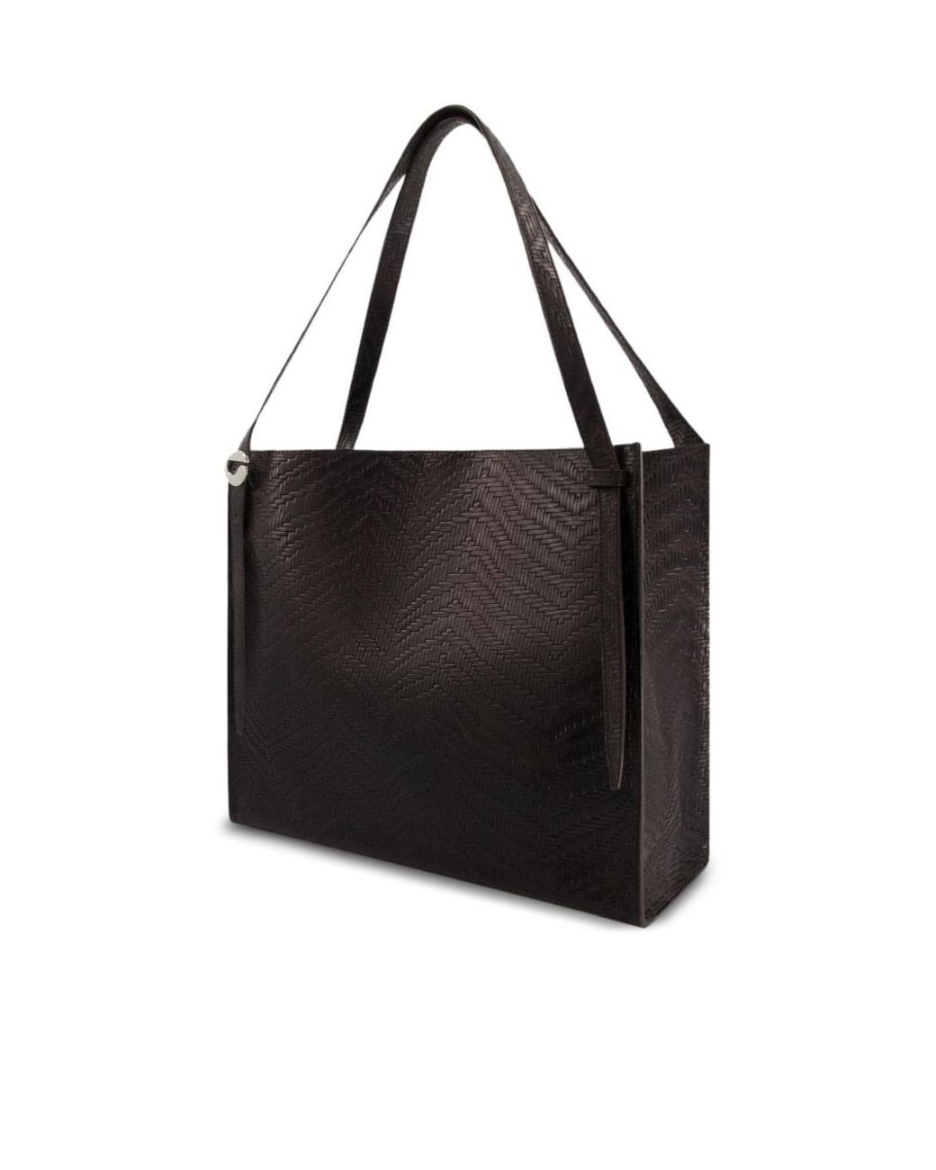 Coperni Black Logo Tote Bag