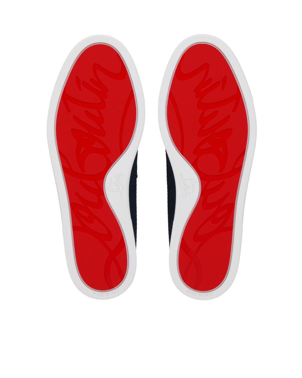 Christian Louboutin Blue Chambeliboat Yacht Loafers for men