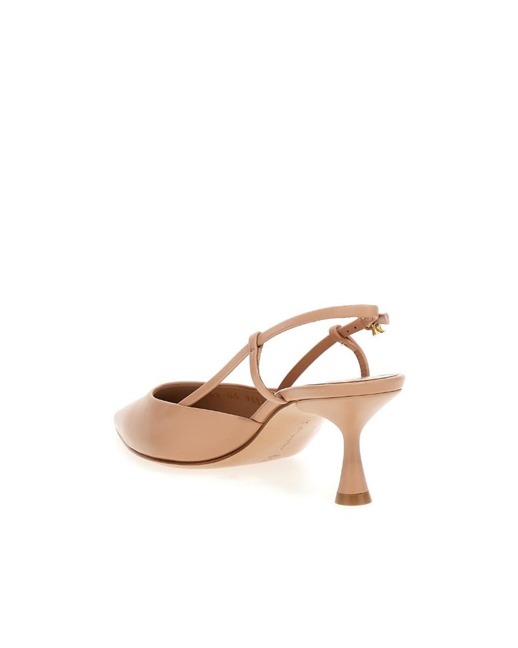 Gianvito Rossi White Logo High Heels