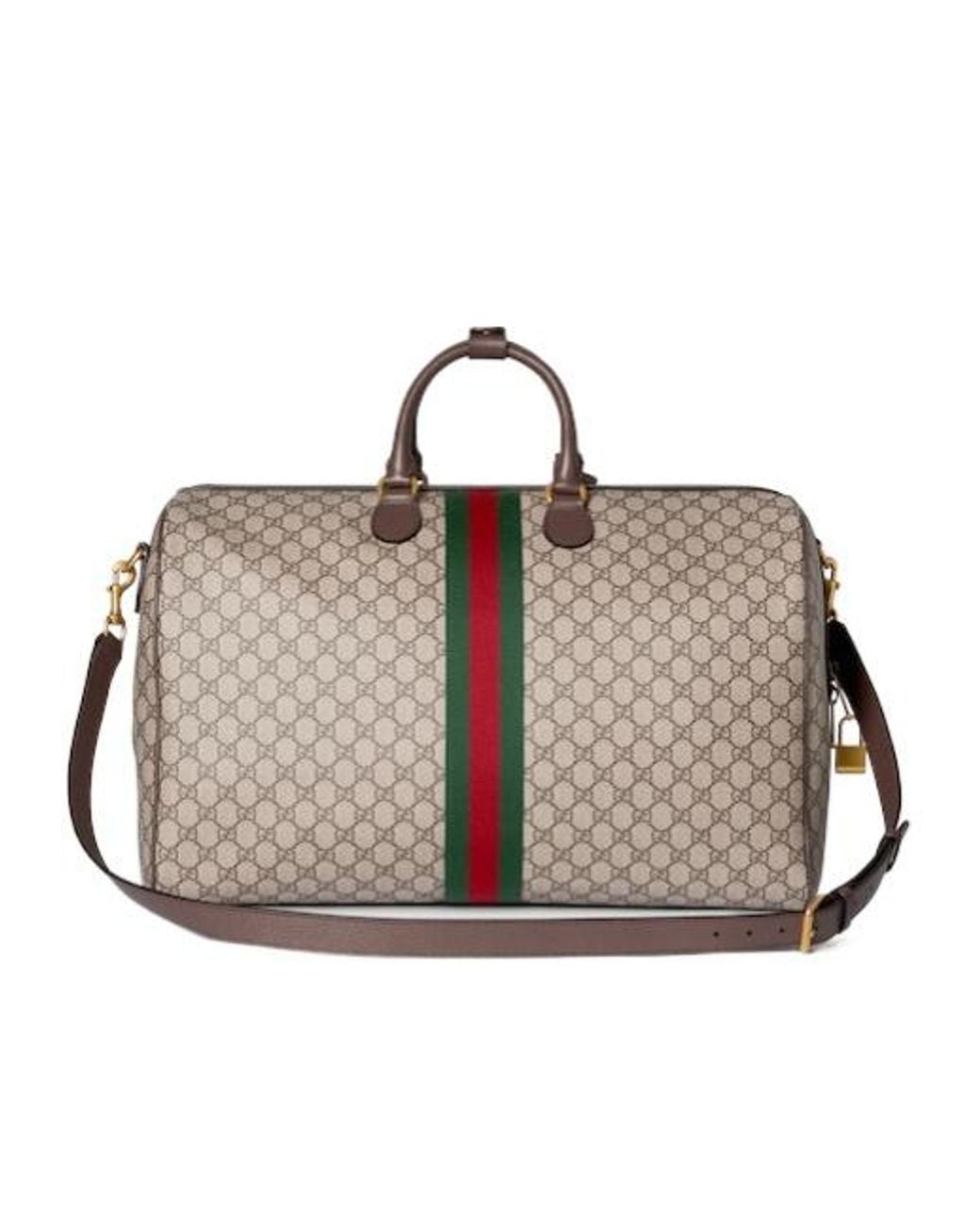 Gucci Brown Savoy Large Duffle Bag for men