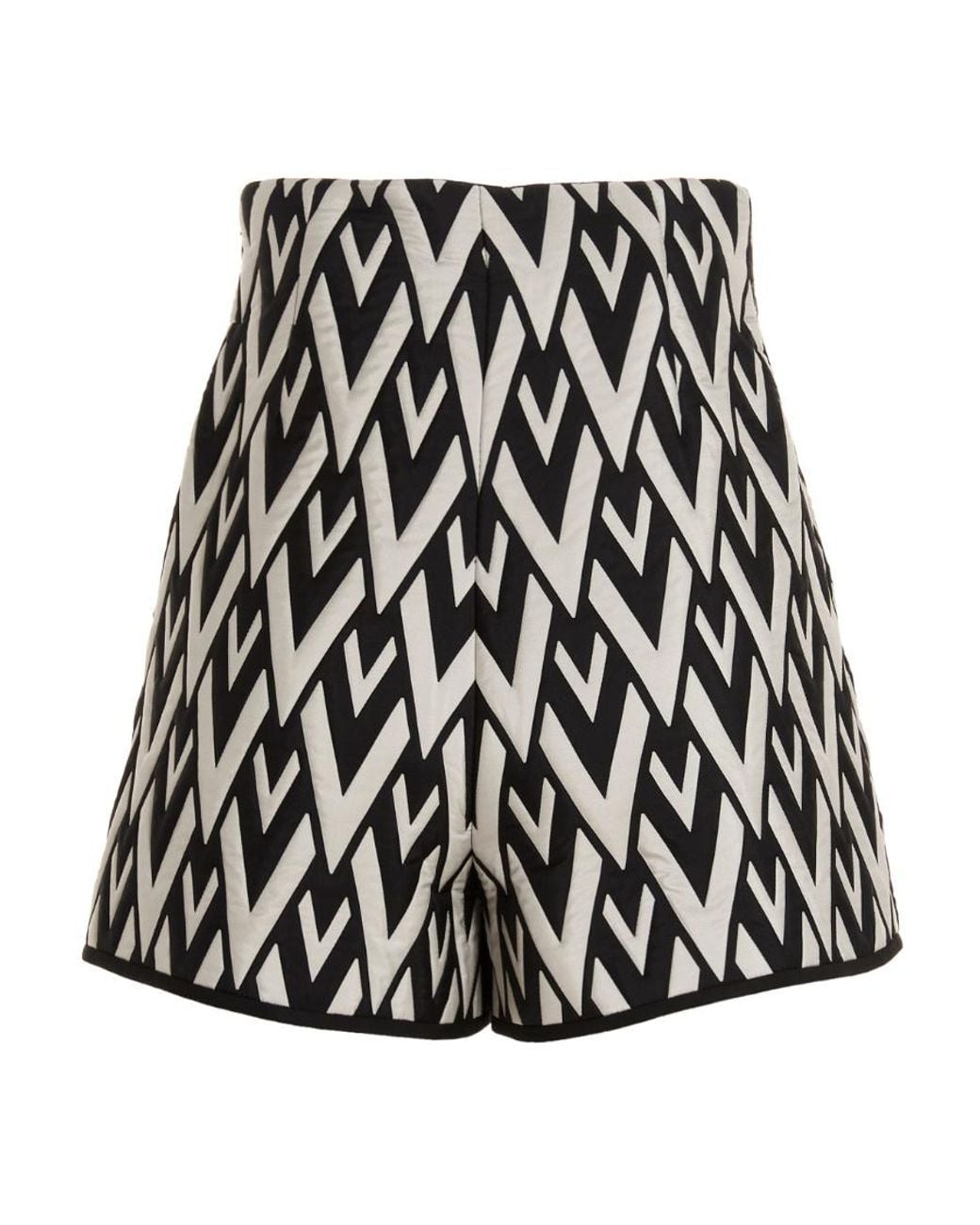 Valentino Black Logo Shorts