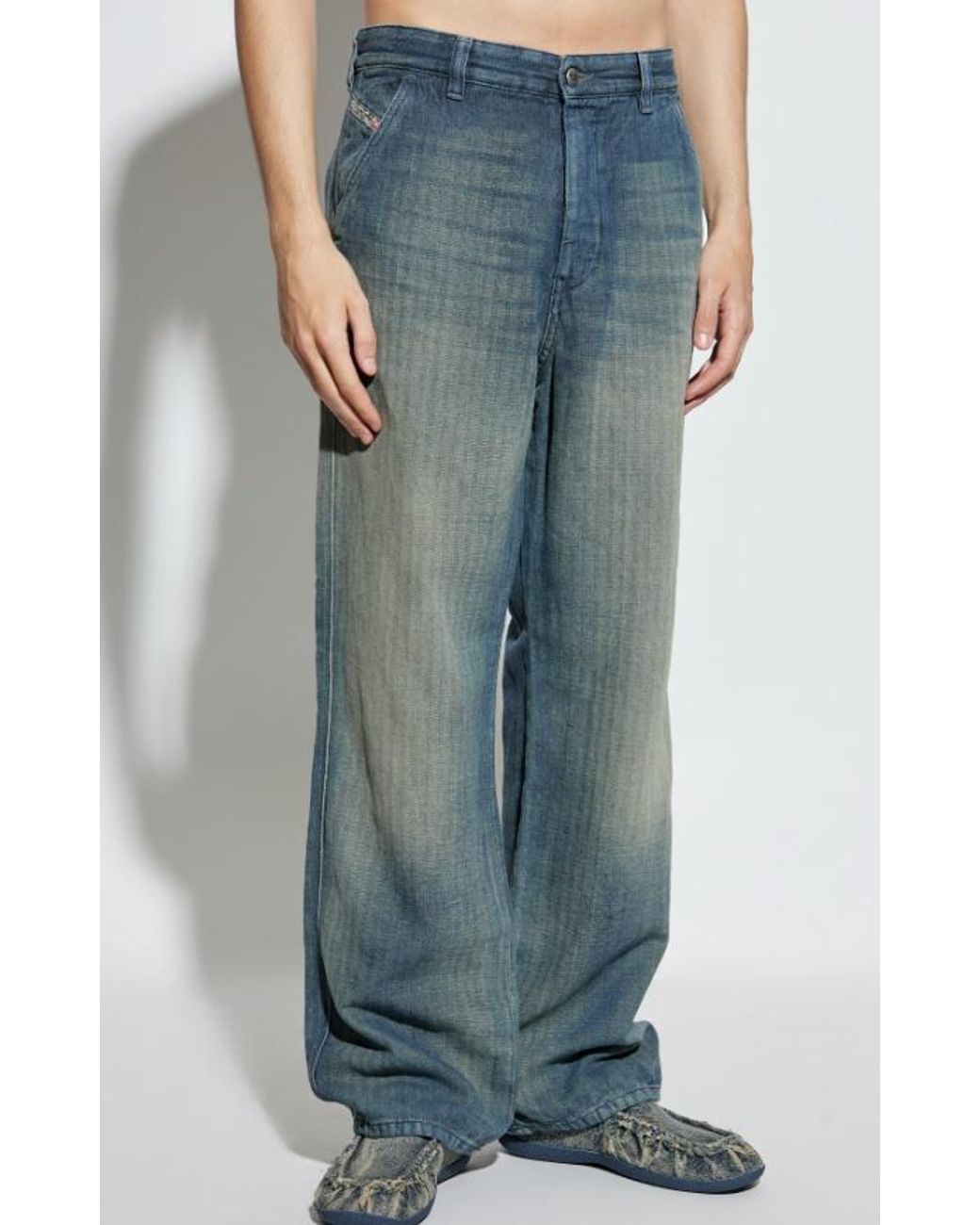 DIESEL Blue D-Phant Chino Jeans for men