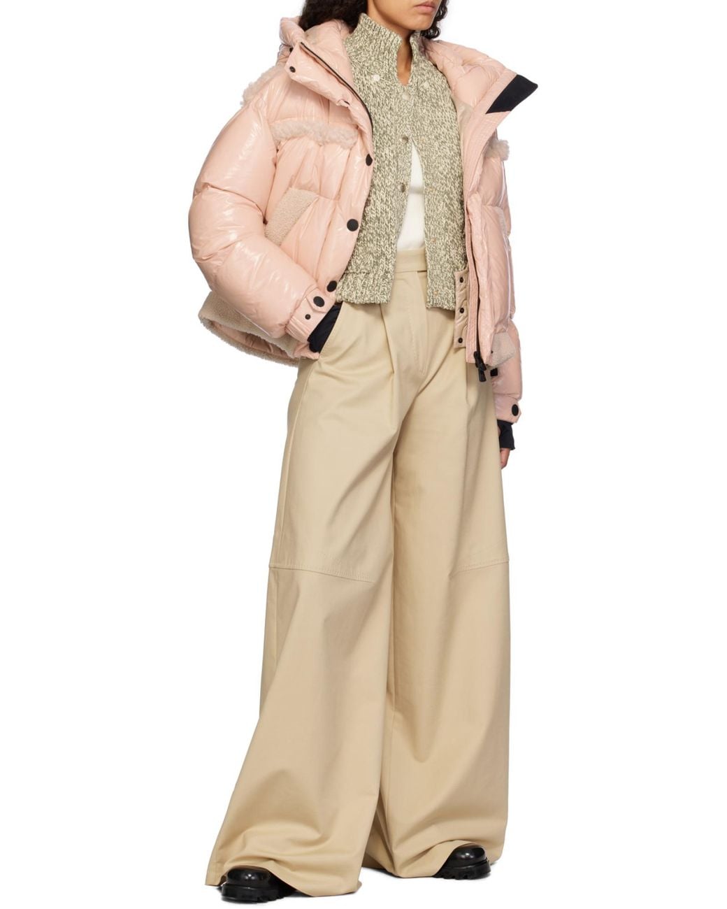 Moncler Pink Grenoble Eibsee Down Jacket