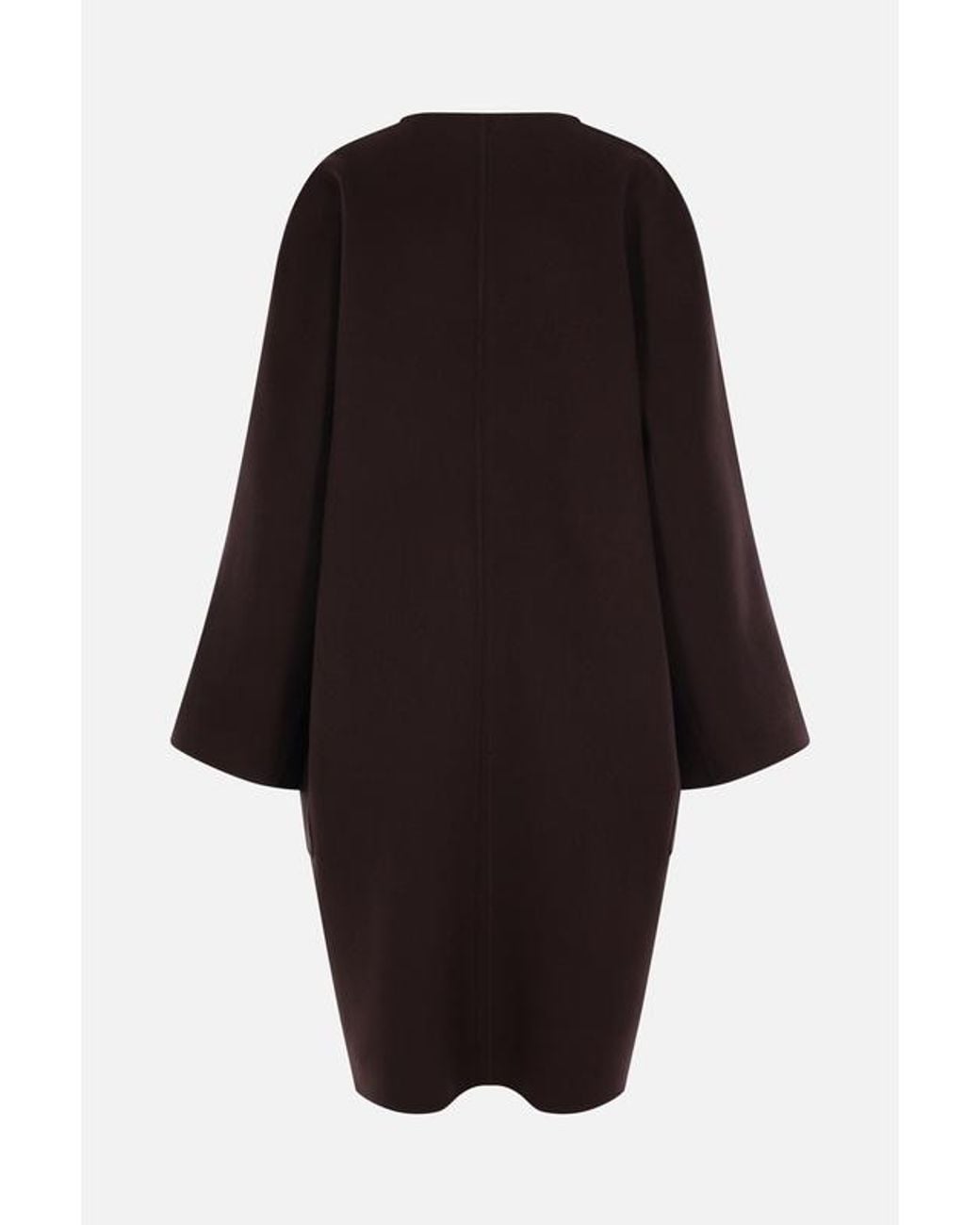 The Row Black Long-Sleeved Coat