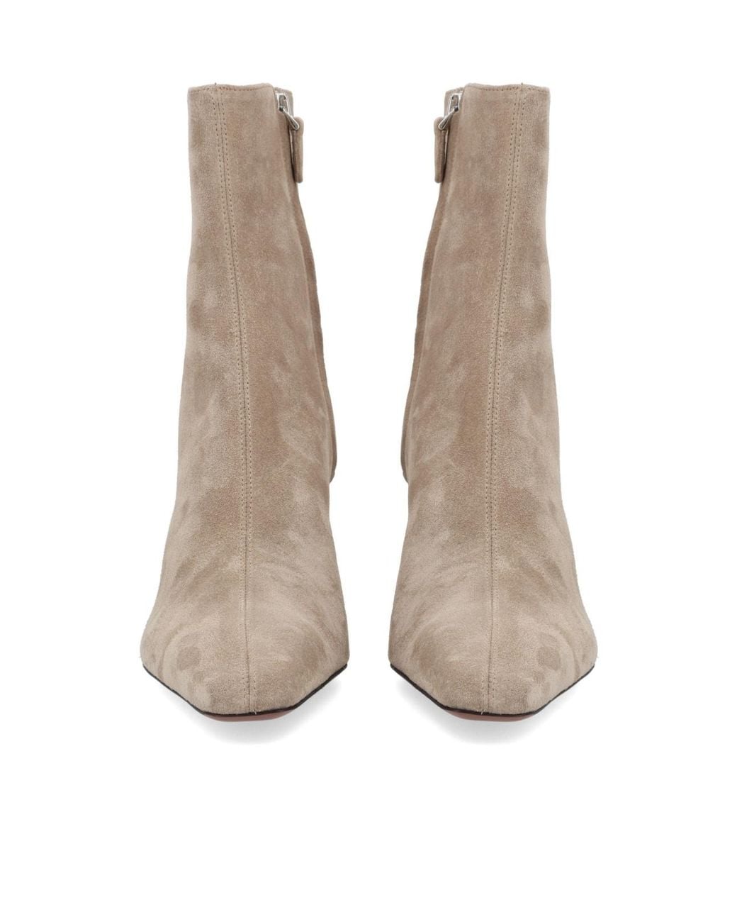 Paris Texas Brown Pointed Toe Heeled Boots