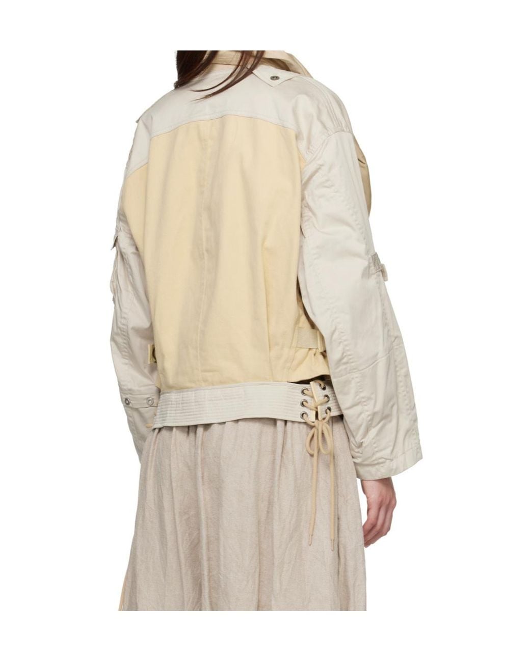 Isabel Marant Natural Bomber Jackets