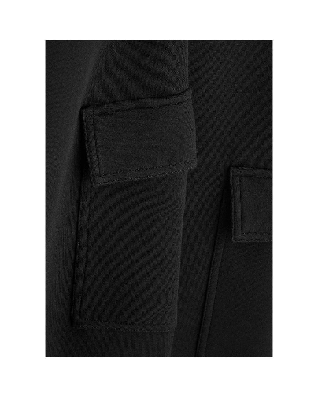 Varley Black High-Waisted Cargo Joggers