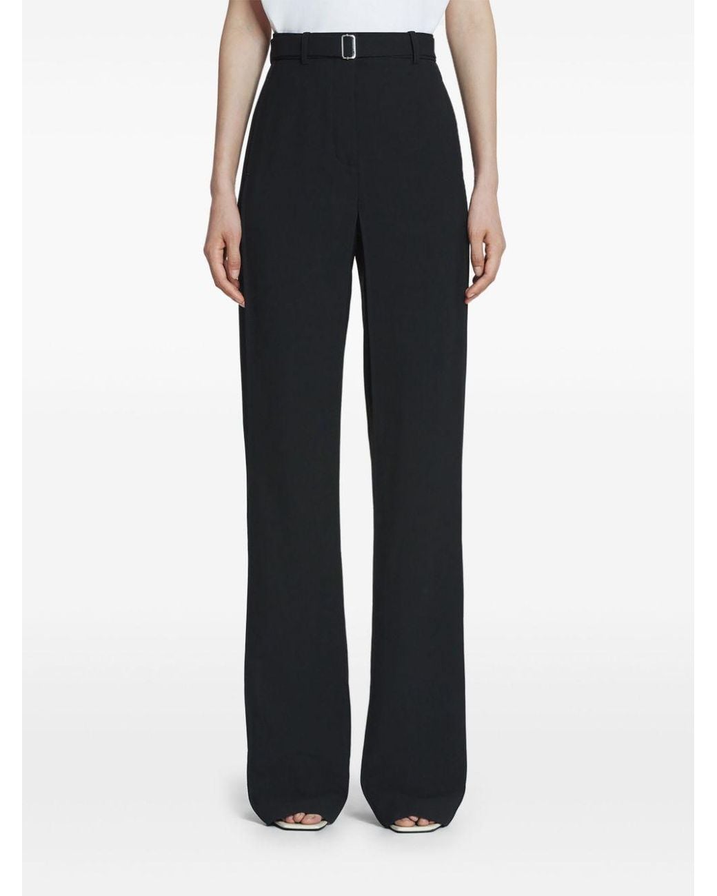 Lanvin Blue Belted Trousers