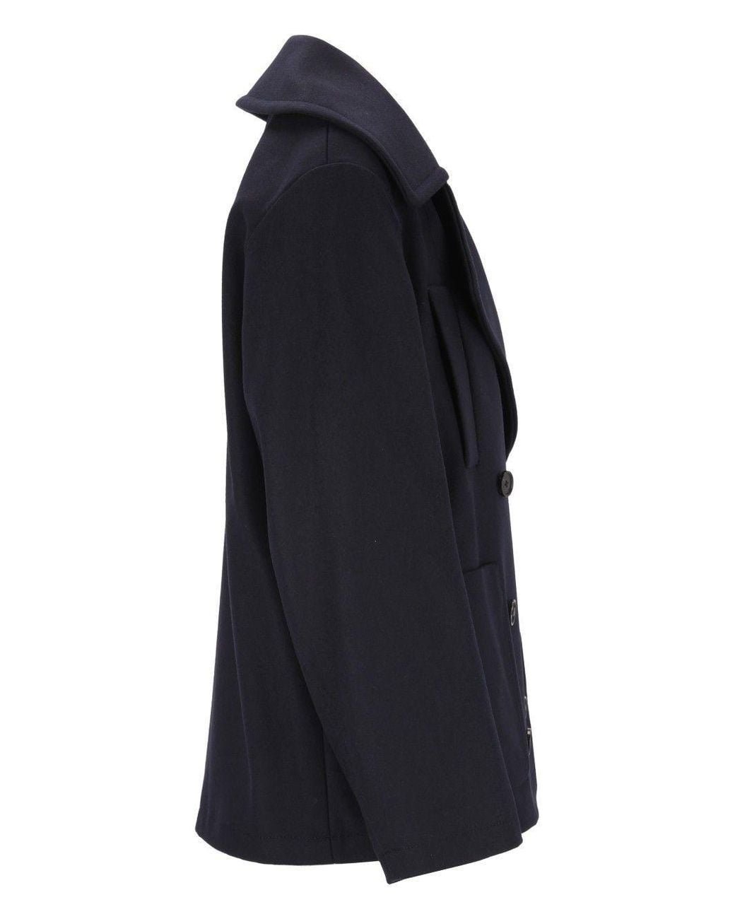 Barena Blue Jack Double-Breasted Coat