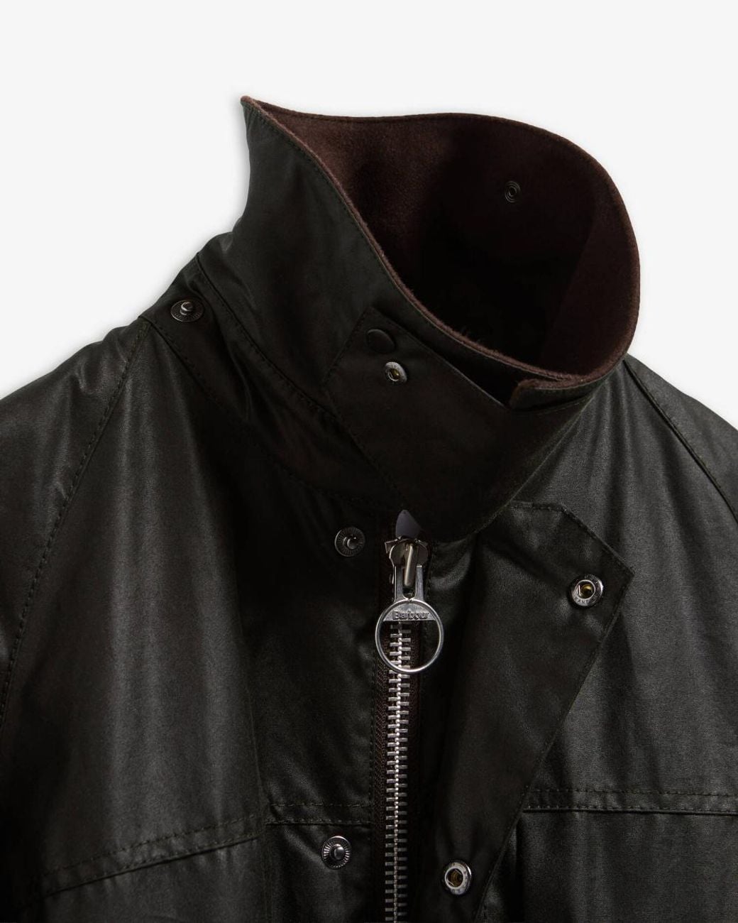 Barbour Black X A.P.C. Beaufort Waxed Jacket for men