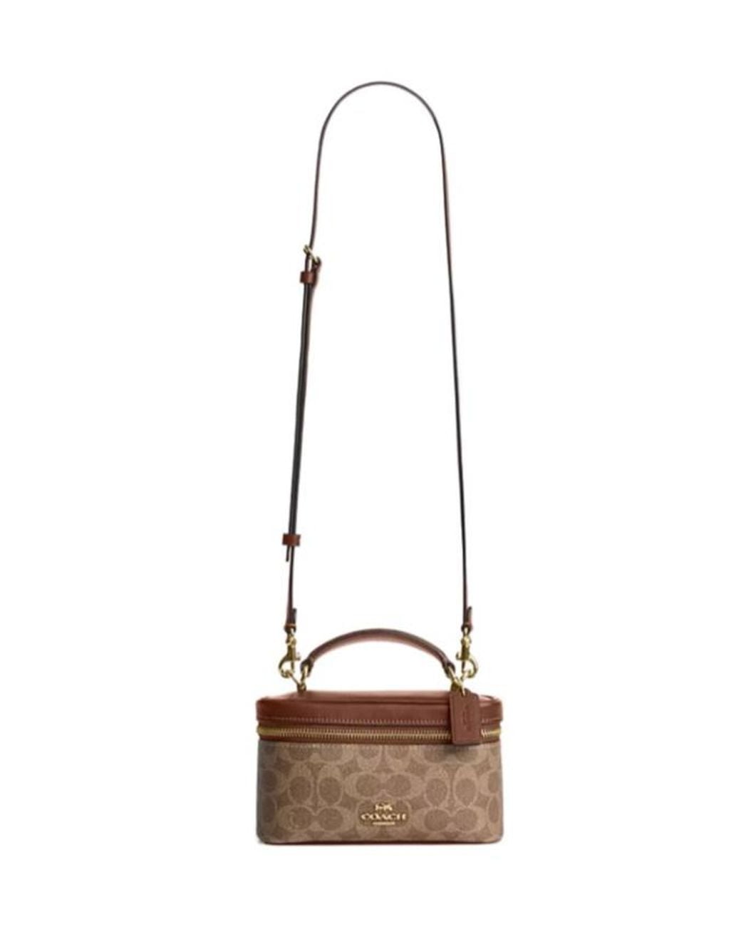 COACH Brown Rainer 19 Shoulder Bag