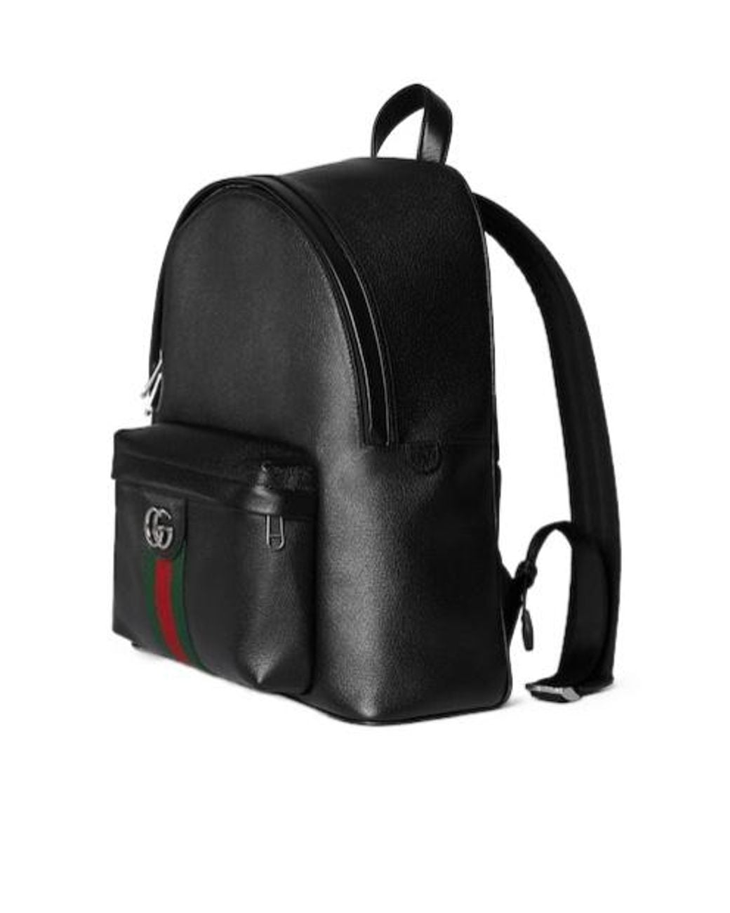 Gucci Black Ophidia Medium Backpack for men