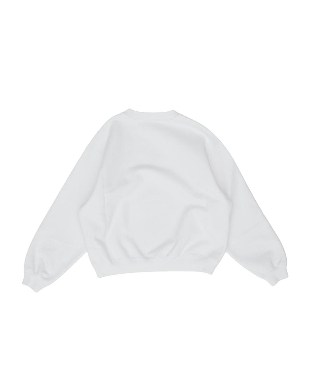 Céline White Loose Sweatshirt