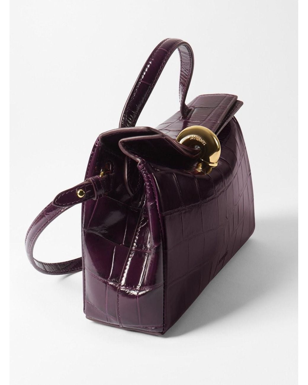 Jacquemus Purple The Small Valérie Folded Bag