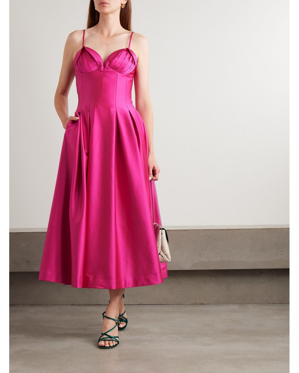 Rebecca Vallance Pink Elegant Gown