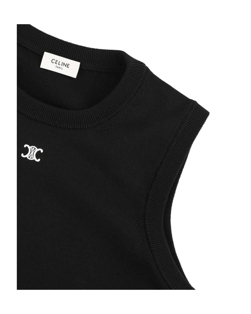 Céline Black Top