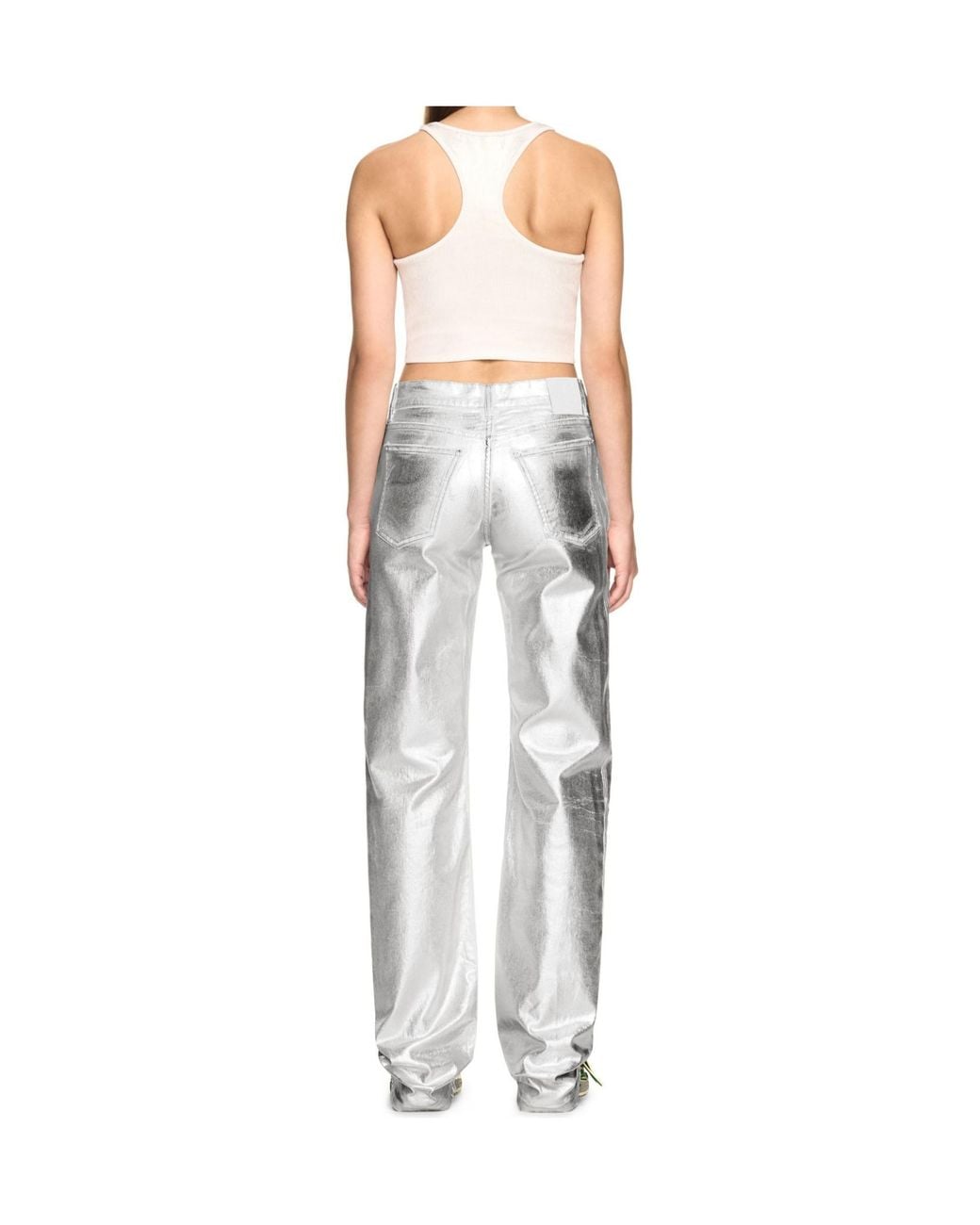 Off-White c/o Virgil Abloh Gray Susy Jeans