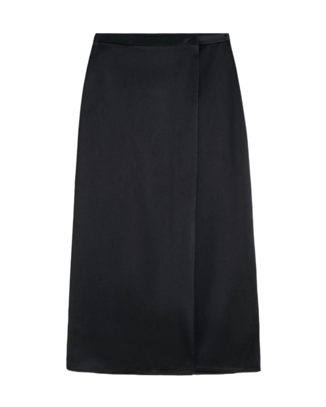 By Malene Birger Black Pacia Midi Skirt