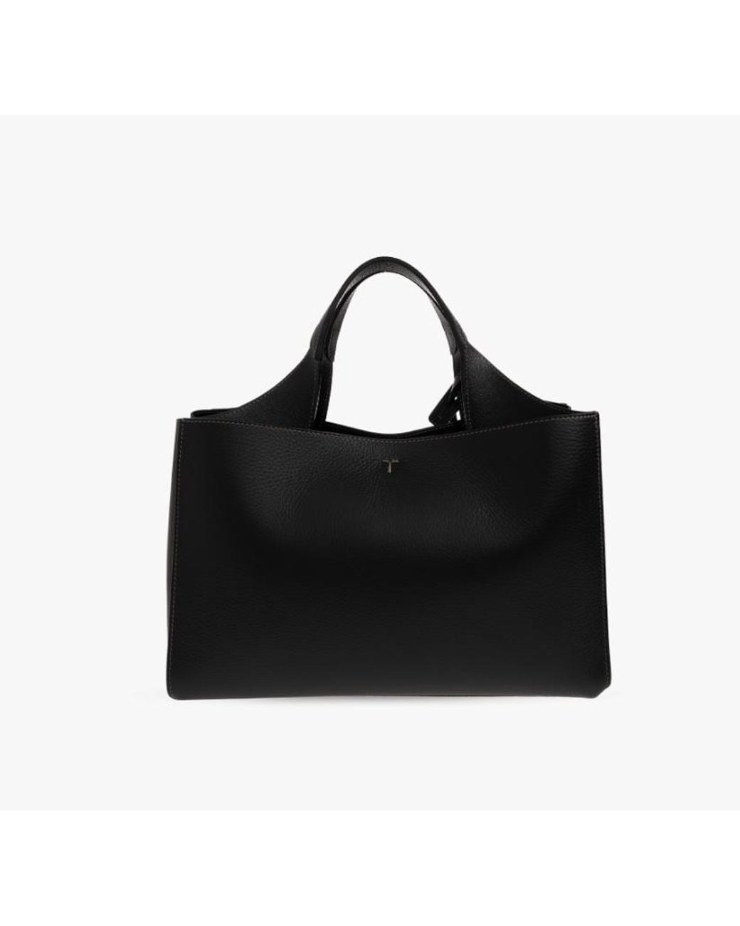 Tod's Black Di Reverse Medium Tote Bag