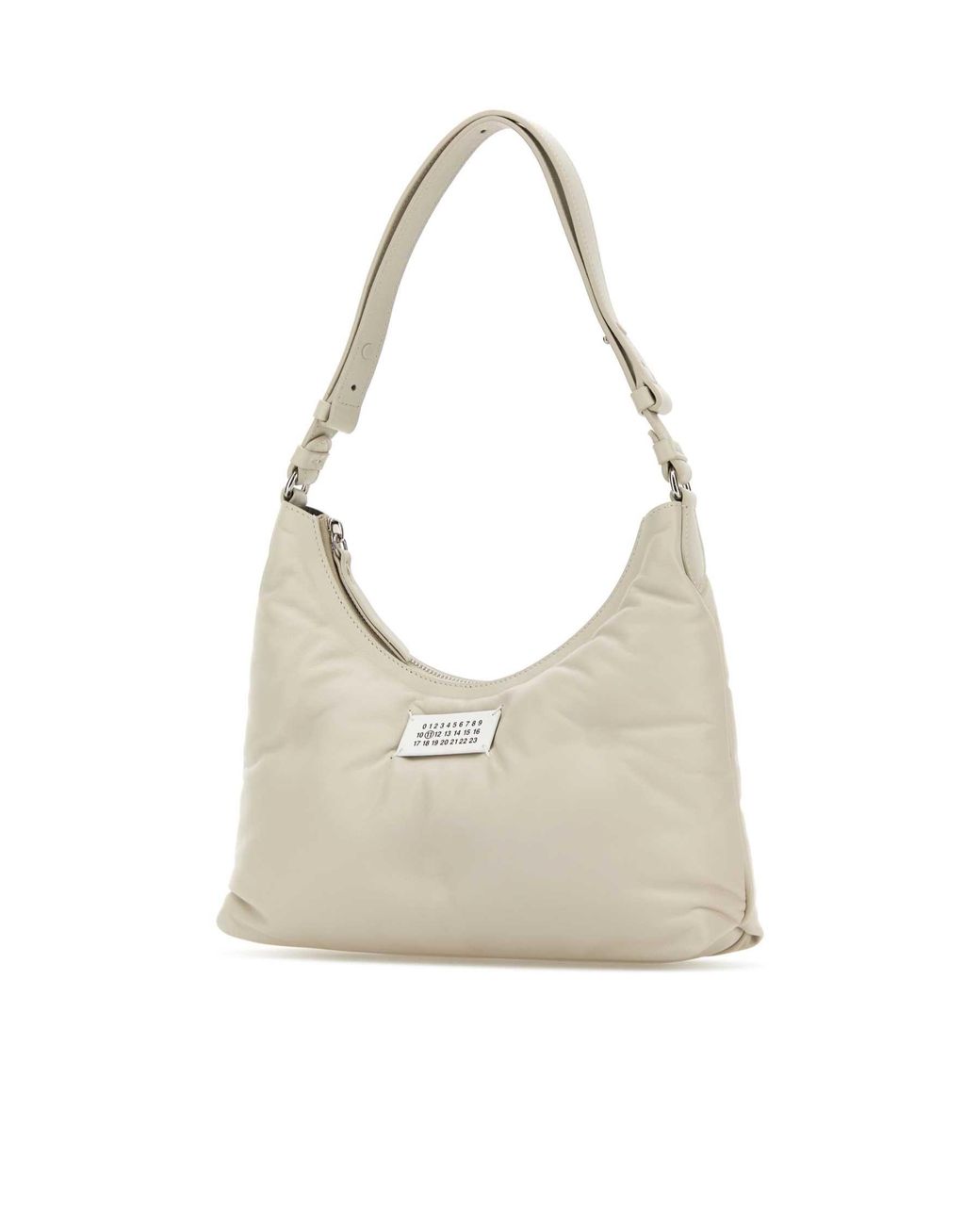Maison Margiela White Glam Slam Hobo Small Shoulder Bag