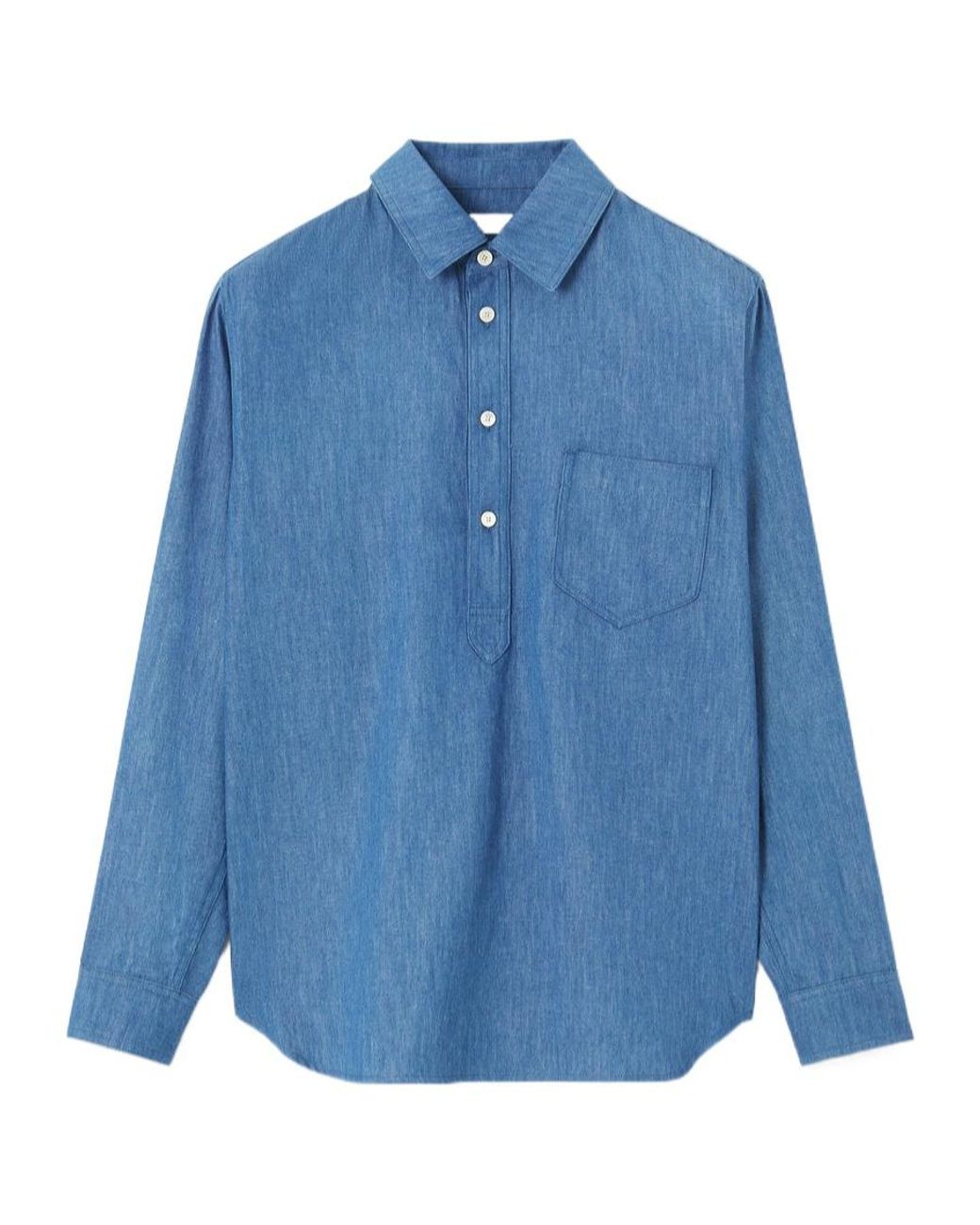 Loro Piana Blue Evie Shirt for men