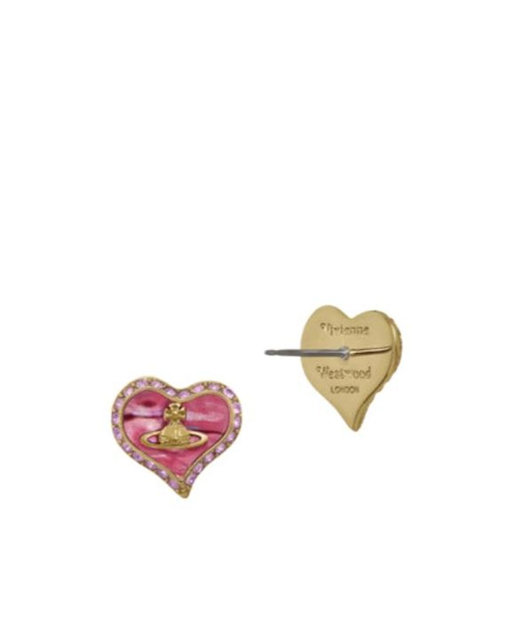 Vivienne Westwood Pink Petra Earrings