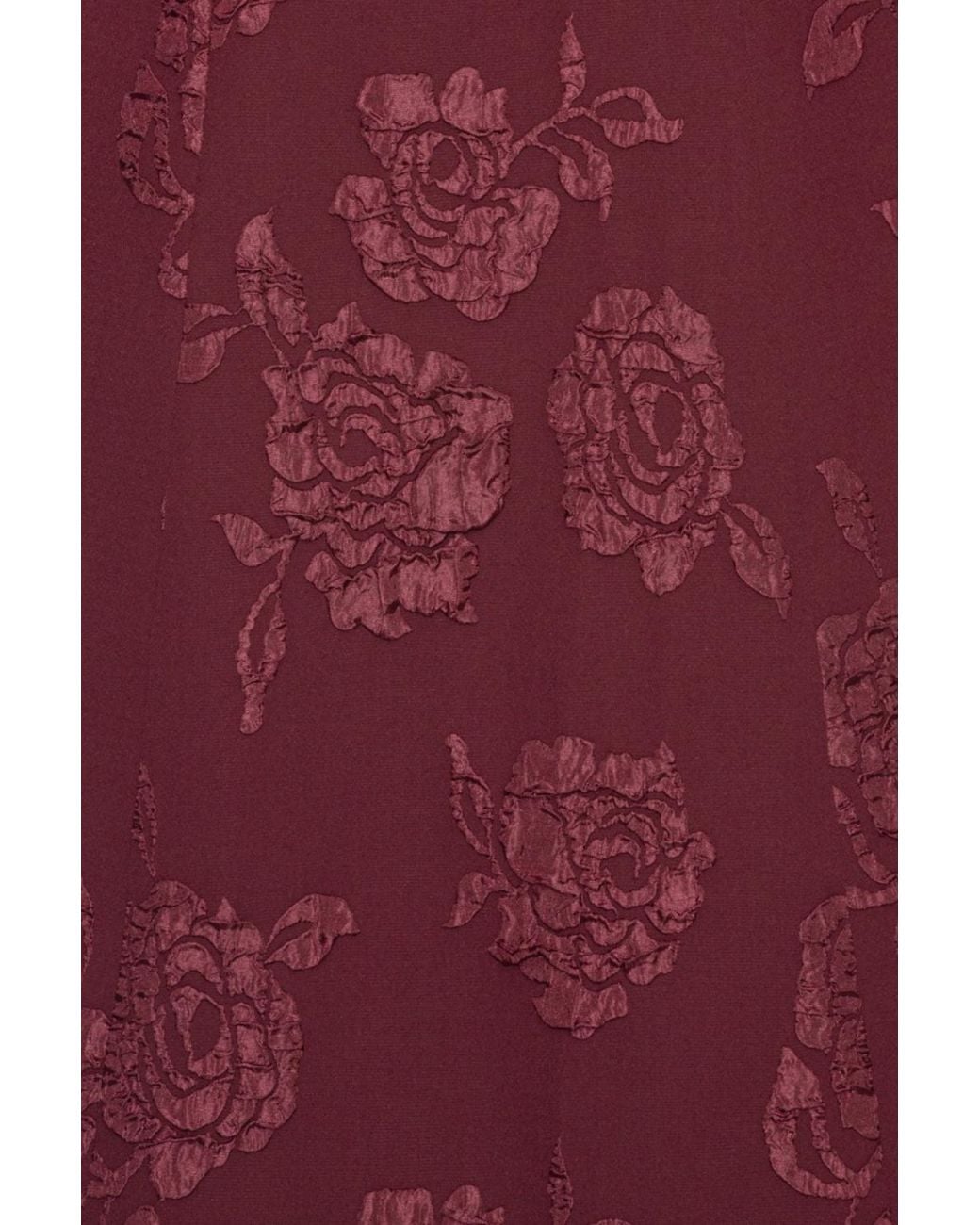 ROTATE BIRGER CHRISTENSEN Purple Jacquard Flared Dress Dark