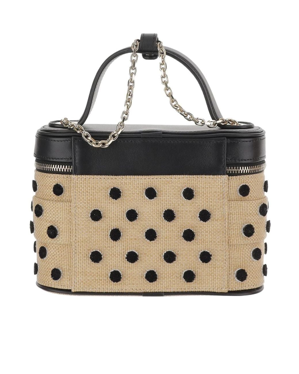 Roger Vivier Metallic Embellished Zipped Clutch Bag