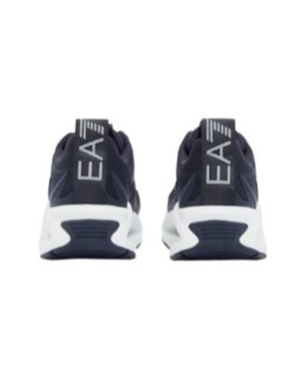 EA7 Blue Logo Detail Sneakers for men