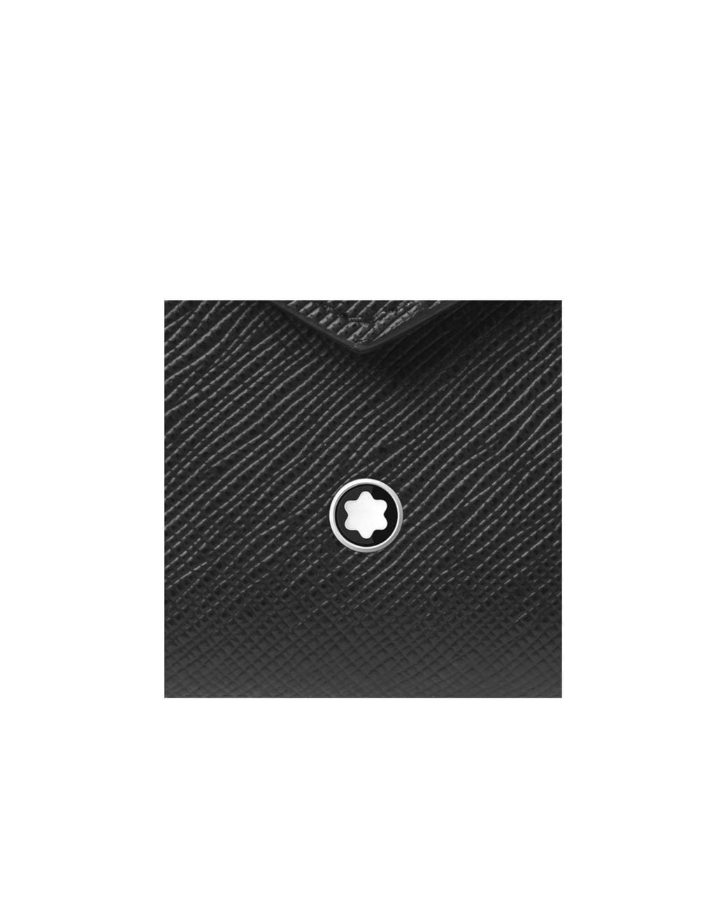 Montblanc Black Sartorial 6Cc Wallet for men