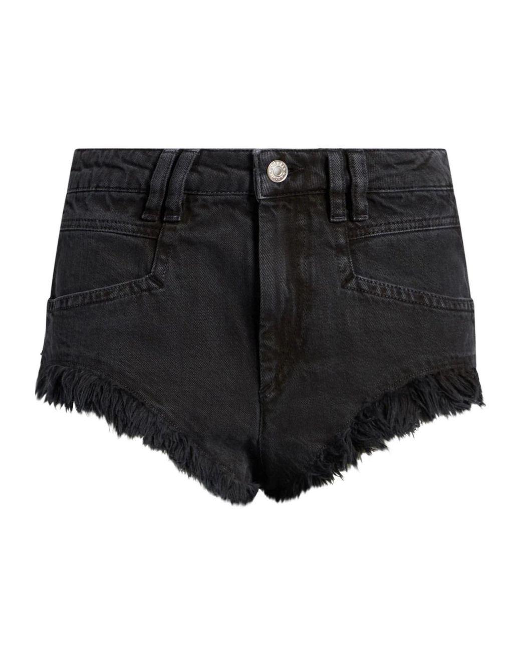 Isabel Marant Black Denim Shorts