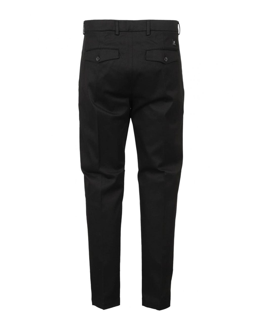 Department 5 Black Slim-Fit Chino Trousers for men