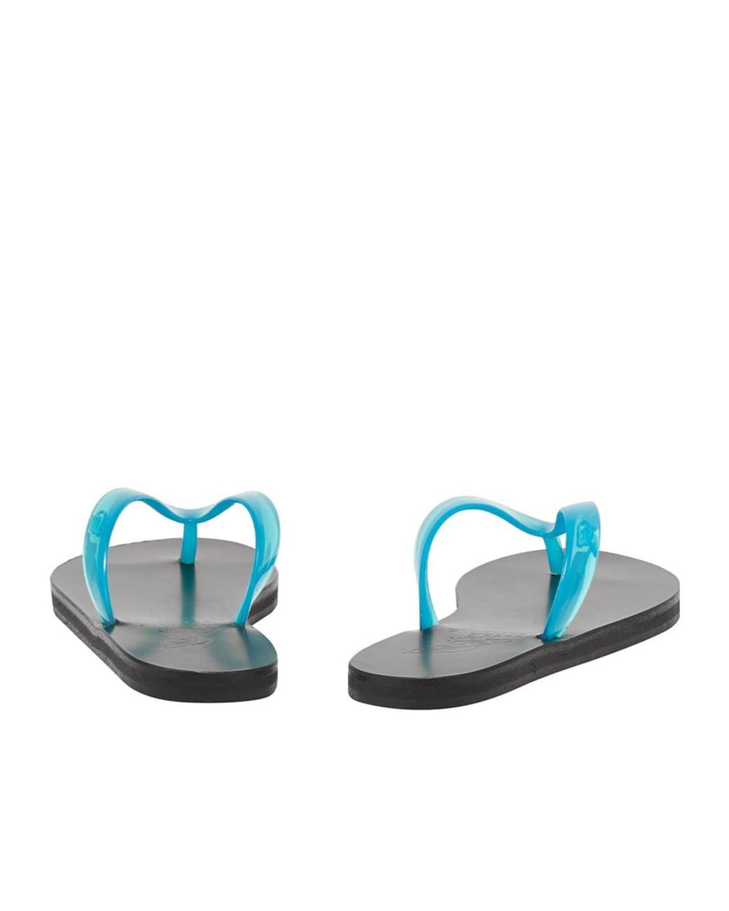 Ancient Greek Sandals Blue Flip-Flops