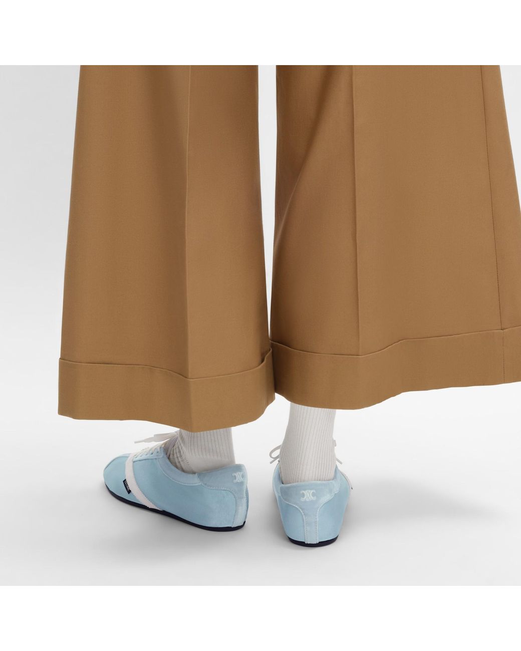 Céline Blue The Flat Sneaker
