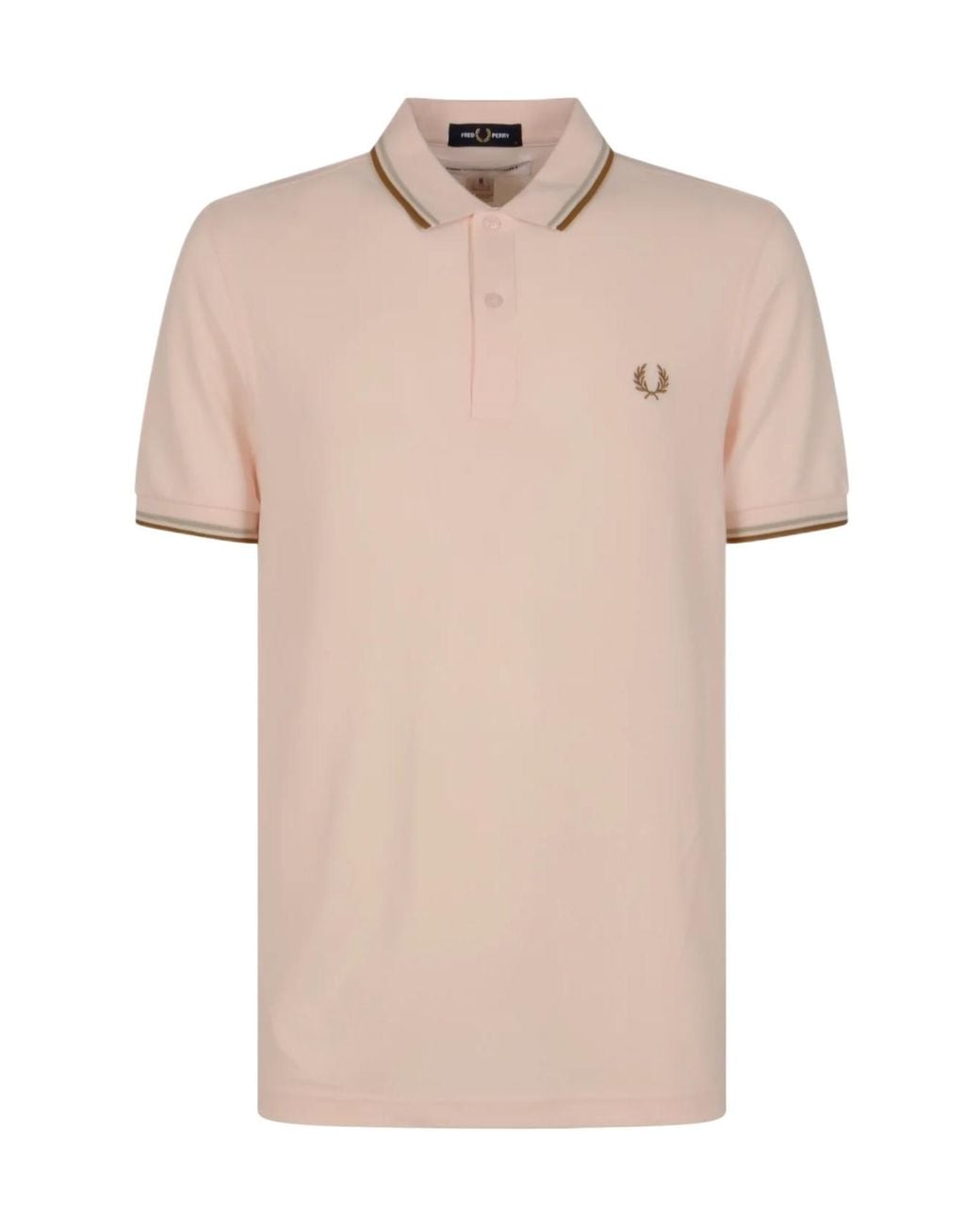 Comme des Garçons Pink Comme Des Garçons Shirt Embroidered Polo Shirt for men