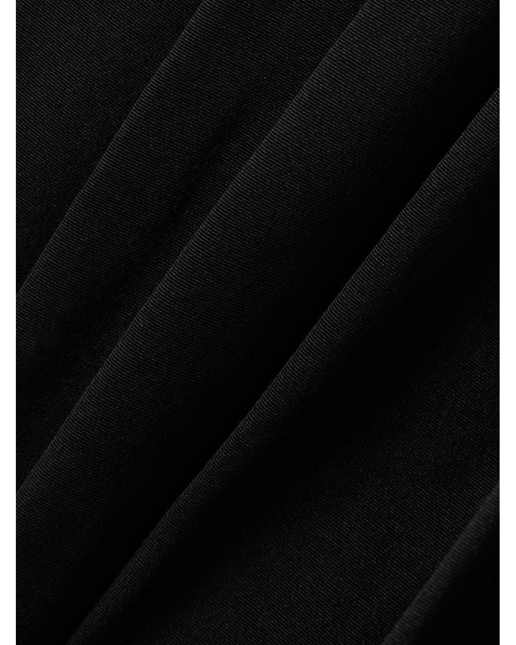 Staud Black Minimalist Dress