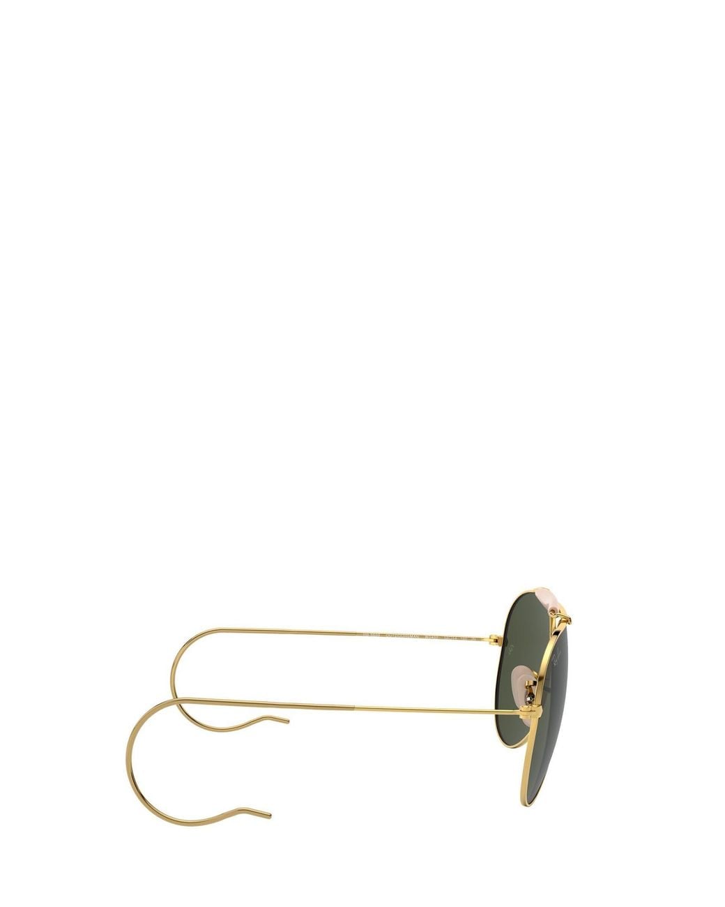 Ray-Ban Green Outdoorsman Aviator Frame Sunglasses for men