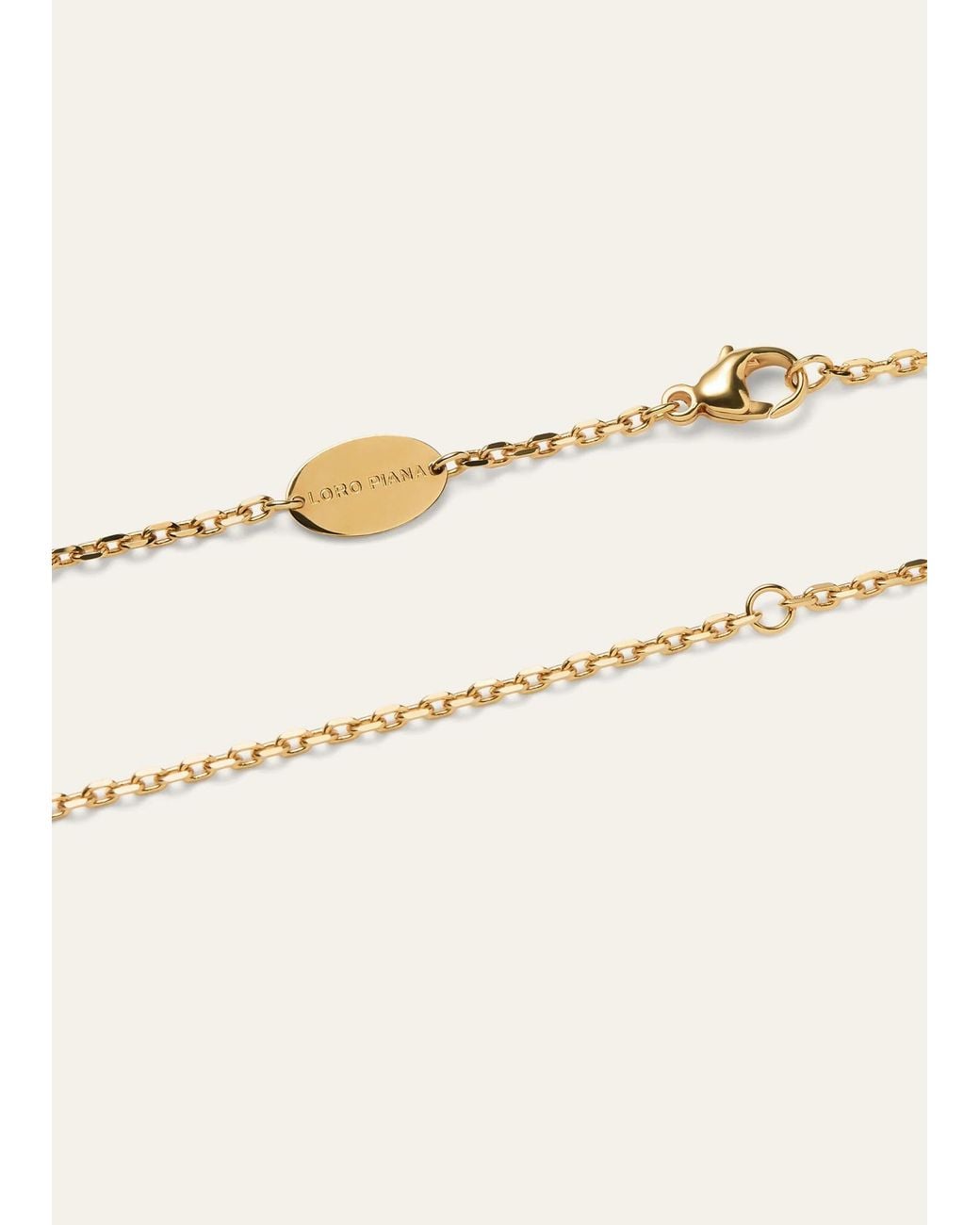 Loro Piana Metallic Seashell Necklace
