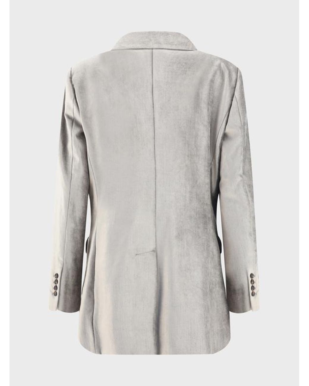 Brunello Cucinelli Multicolor Single-Breasted Long Sleeved Blazer