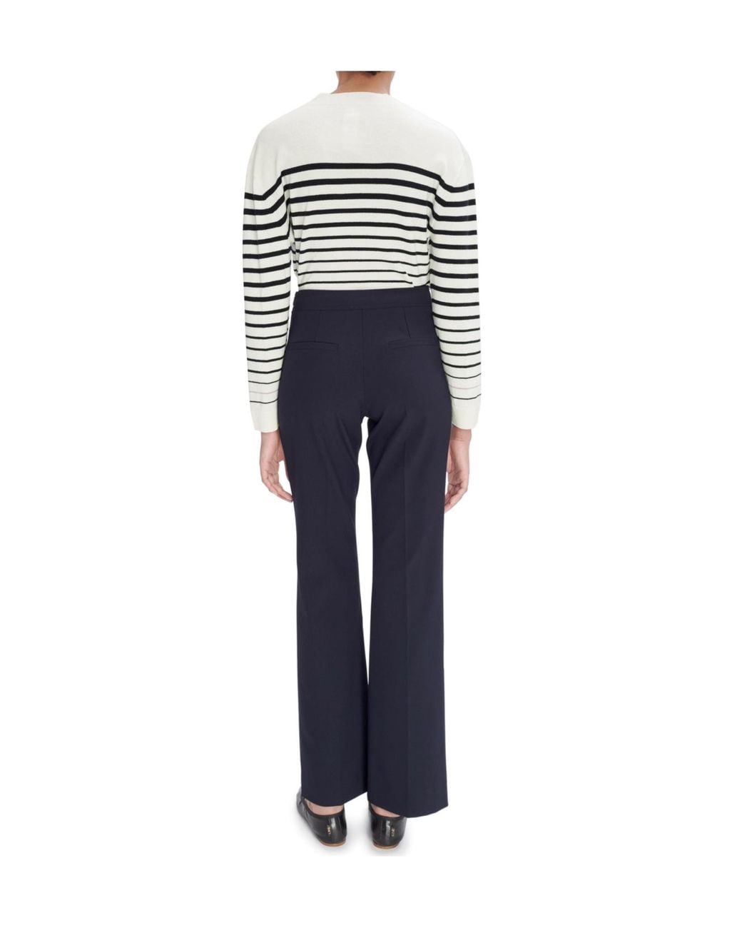 A.P.C. Blue Logo Casual Pants