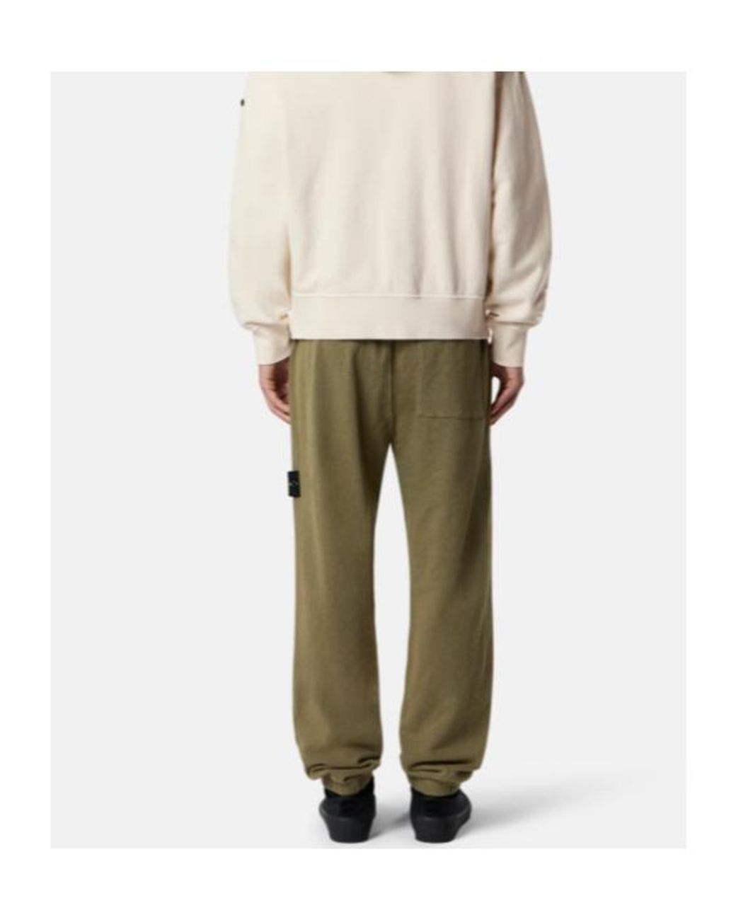 Stone Island Green Compass-Badge Track Pants for men